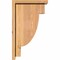 Ekena Millwork Alpine Smooth Corbel w/Backplate, Western Red Cedar, 5 1/2"W x 12"D x 20"H COR06X12X20ALP01SWR - alternate 2